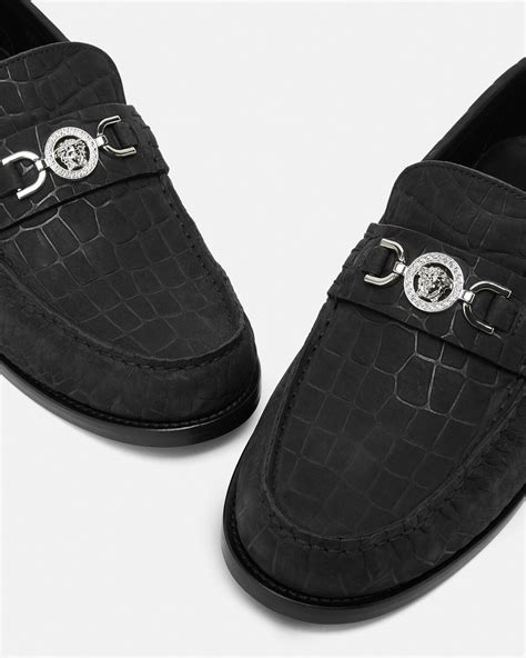 Medusa '95 Loafers Black,Silver 